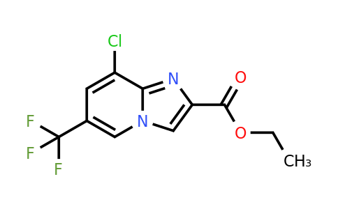 CAS 353258-31-8 | Ethyl 8-chloro-6-(trifluoromethyl)imidazo[1,2-A]pyridine-2-carboxylate