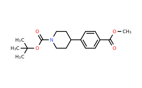 CAS 355379-05-4 | 4-(4-Methoxycarbonyl-phenyl)-piperidine-1-carboxylic acid tert-butyl ester