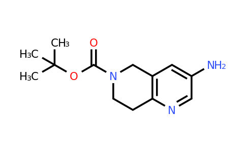 CAS 355819-02-2 | 6-Boc-3-amino-5,6,7,8-tetrahydro-[1,6]naphthyridine