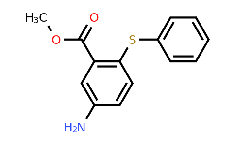 CAS 361336-73-4 | 5-Amino-2-phenylsulfanyl-benzoic acid methyl ester