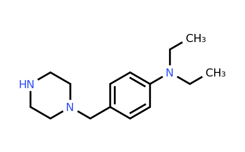CAS 362054-66-8 | Diethyl-(4-piperazin-1-ylmethyl-phenyl)-amine