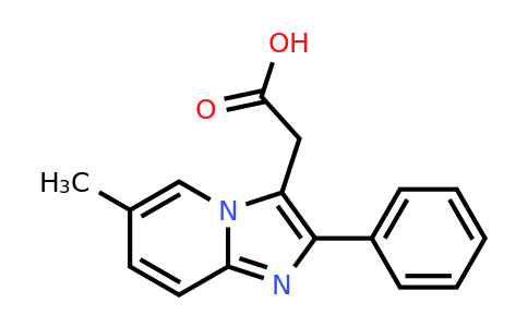 CAS 365213-66-7 | (6-Methyl-2-phenyl-imidazo[1,2-a]pyridin-3-yl)-acetic acid