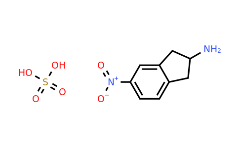 CAS 370861-62-4 | 5-Nitro-indan-2-ylamine hydrogen sulfate