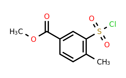 CAS 372198-41-9 | 3-Chlorosulfonyl-4-methyl-benzoic acid methyl ester