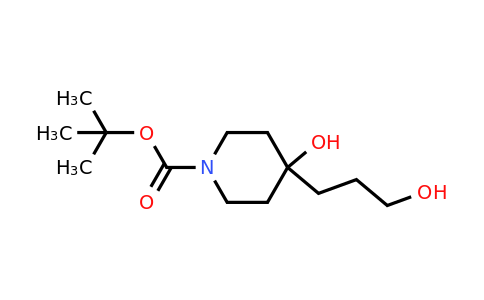 CAS 374794-88-4 | 4-Hydroxy-4-(3-hydroxy-propyl)-piperidine-1-carboxylic acid tert-butyl ester