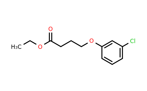CAS 37483-53-7 | 4-(3-Chloro-phenoxy)-butyric acid ethyl ester