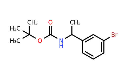 CAS 375853-98-8 | [1-(3-Bromo-phenyl)-ethyl]-carbamic acid tert-butyl ester