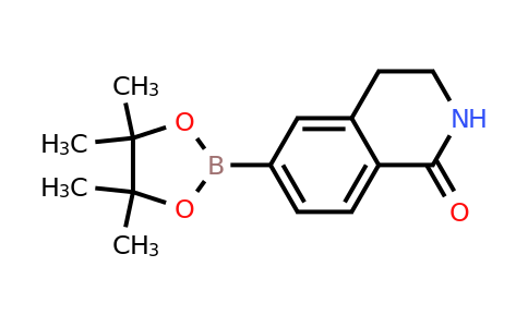 CAS 376584-30-4 | 6-(4,4,5,5-Tetramethyl-[1,3,2]dioxaborolan-2-yl)-3,4-dihydro-2H-isoquinolin-1-one