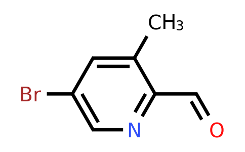 CAS 376587-53-0 | 5-Bromo-3-methyl-2-pyridinecarbaldehyde