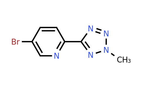 CAS 380380-64-3 | 5-Bromo-2-(2-methyl-2H-tetrazol-5-yl)-pyridine