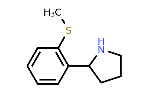 CAS 383127-60-4 | 2-(2-Methylsulfanyl-phenyl)-pyrrolidine