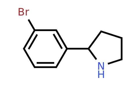 CAS 383127-79-5 | 2-(3-Bromo-phenyl)-pyrrolidine