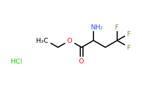 CAS 3834-43-3 | 2-Amino-4,4,4-trifluoro-butyric acid ethyl ester hydrochloride