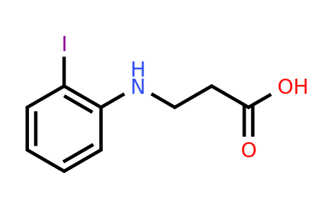 CAS 38470-21-2 | 3-(2-Iodophenylamino)propanoic acid