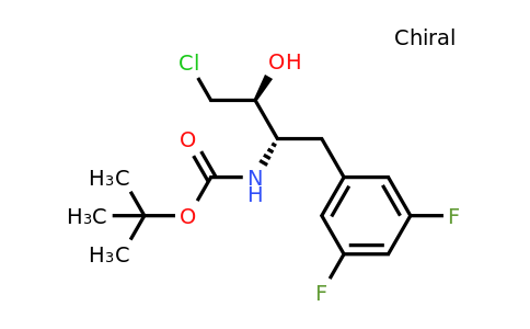 CAS 388072-80-8 | (1S,2S)-[3-Chloro-1-(3,5-difluoro-benzyl)-2-hydroxy-propyl]-carbamic acid tert-butyl ester