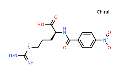 CAS 3908-12-1 | (S)-5-Guanidino-2-(4-nitrobenzamido)pentanoic acid