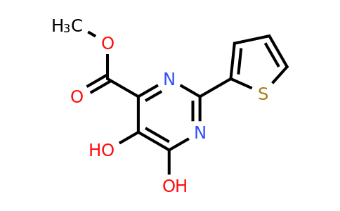 CAS 391680-92-5 | 5,6-Dihydroxy-2-thiophen-2-yl-pyrimidine-4-carboxylic acid methyl ester