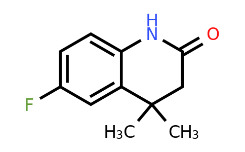 CAS 395673-46-8 | 6-Fluoro-4,4-dimethyl-3,4-dihydro-1H-quinolin-2-one