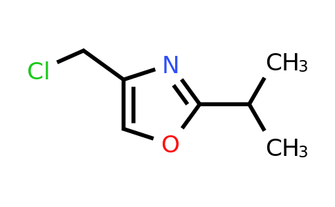 CAS 39624-97-0 | 4-(Chloromethyl)-2-isopropyloxazole