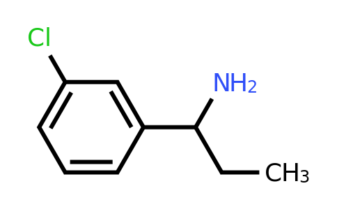 CAS 40023-86-7 | 1-(3-Chloro-phenyl)-propylamine