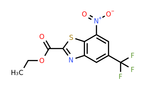 CAS 40160-42-7 | Ethyl 7-nitro-5-trifluoromethyl-benzothiazole-2-carboxylate