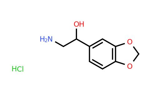 CAS 40288-57-1 | 2-Amino-1-benzo[1,3]dioxol-5-yl-ethanol hydrochloride