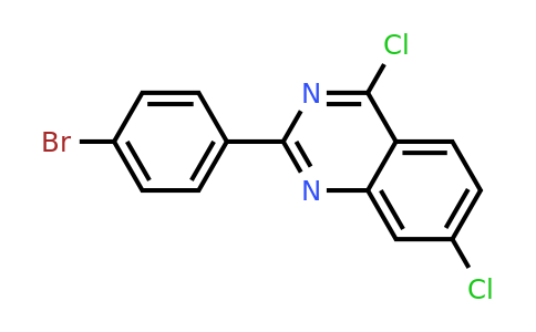 CAS 405933-94-0 | 2-(4-Bromophenyl)-4,7-dichloroquinazoline