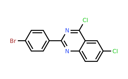 CAS 405933-98-4 | 2-(4-Bromo-phenyl)-4,6-dichloro-quinazoline