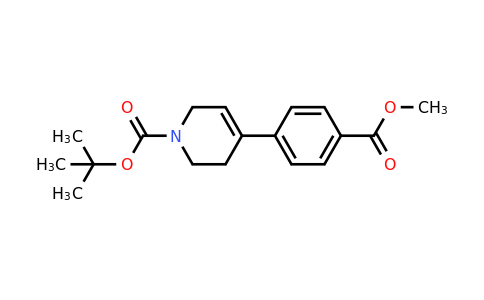 CAS 406235-16-3 | 4-(4-Methoxycarbonyl-phenyl)-3,6-dihydro-2H-pyridine-1-carboxylic acid tert-butyl ester