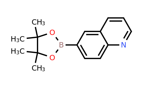 CAS 406463-06-7 | 6-(4,4,5,5-Tetramethyl-1,3,2-dioxaborolan-2-YL)quinoline