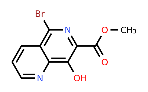 CAS 410544-37-5 | methyl 5-bromo-8-hydroxy-1,6-naphthyridine-7-carboxylate
