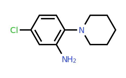 CAS 412308-45-3 | 5-Chloro-2-piperidin-1-yl-phenylamine