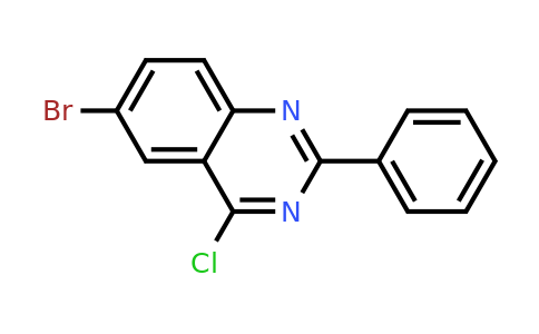 CAS 412923-42-3 | 6-Bromo-4-chloro-2-phenyl-quinazoline