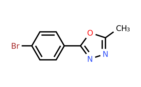 CAS 41421-03-8 | 2-(4-Bromophenyl)-5-methyl-1,3,4-oxadiazole