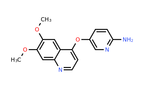 CAS 417722-21-5 | 5-[(6,7-dimethoxy-4-quinolyl)oxy]pyridin-2-amine