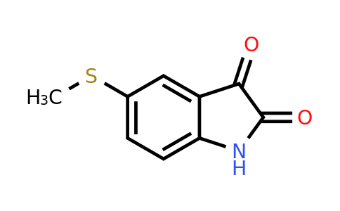CAS 418772-01-7 | 5-(methylsulfanyl)-2,3-dihydro-1H-indole-2,3-dione