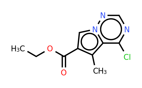 CAS 427878-41-9 | Ethyl 4-chloro-5-methylpyrrolo[1,2-F][1,2,4]triazine-6-carboxylate