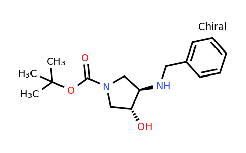 CAS 429673-83-6 | (3R, 4R)-3-Benzylamino-4-hydroxy-pyrrolidine-1-carboxylic acid tert-butyl ester