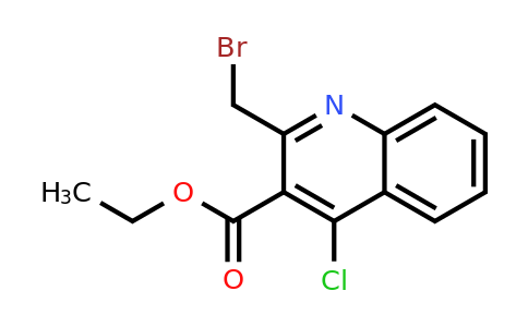 CAS 431078-61-4 | Ethyl 2-(bromomethyl)-4-chloroquinoline-3-carboxylate