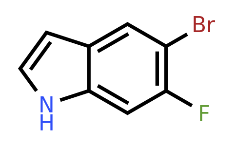 CAS 434960-42-6 | 5-bromo-6-fluoro-1H-indole