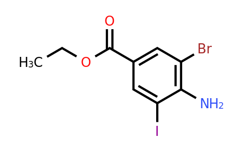 CAS 437707-51-2 | 4-Amino-3-bromo-5-iodo-benzoic acid ethyl ester
