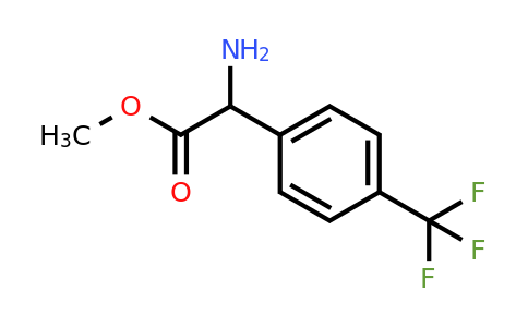 CAS 439088-62-7 | methyl 2-amino-2-[4-(trifluoromethyl)phenyl]acetate