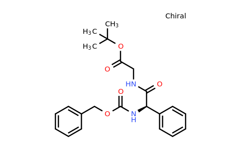 CAS 439088-73-0 | tert-butyl N-((2R)-2-{[(benzyloxy)carbonyl]amino}-2-phenylethanoyl)glycinate