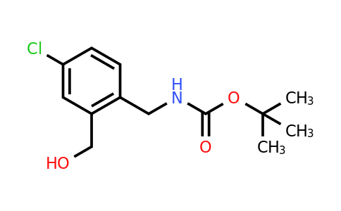 CAS 439117-40-5 | Tert-butyl [4-chloro-2-(hydroxymethyl)benzyl]carbamate