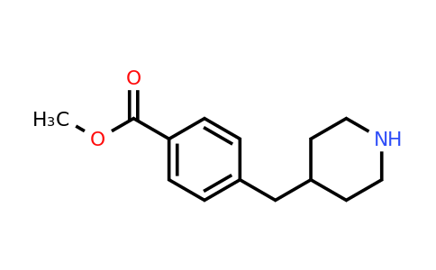 CAS 439811-14-0 | 4-Piperidin-4-ylmethyl-benzoic acid methyl ester