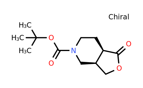(3ar,7ar)-rel-5-boc-hexahydro-1-oxo-furo[3,4-c]pyridine