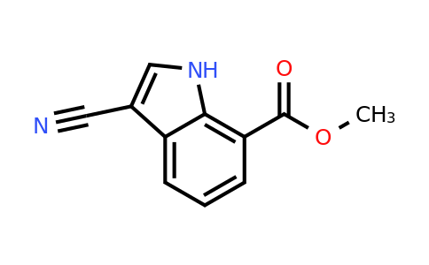 CAS 443144-24-9 | methyl 3-cyano-1h-indole-7-carboxylate