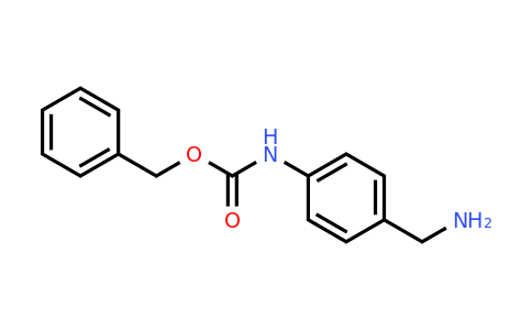 CAS 443331-14-4 | (4-Aminomethyl-phenyl)-carbamic acid benzyl ester