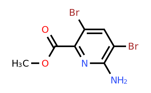 CAS 443956-21-6 | 6-Amino-3,5-dibromo-pyridine-2-carboxylic acid methyl ester