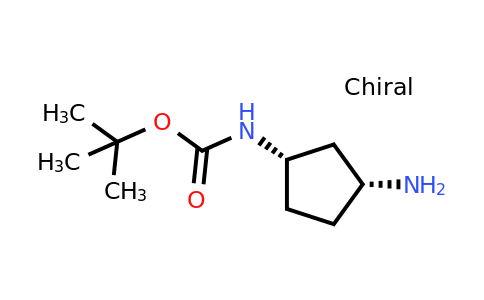 CAS 454709-98-9 | tert-butyl N-[cis-3-aminocyclopentyl]carbamate
